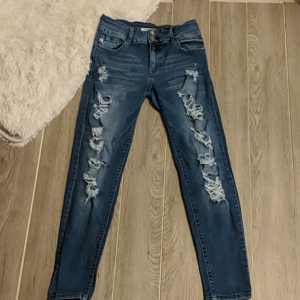 Kancan Estilo Distressed Jeans